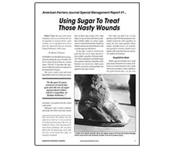 Using Sugar To Treat Wounds