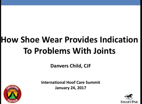 SmartPak How-To Clinic: How Shoe Wear Provides Indication Of Problems With Joints