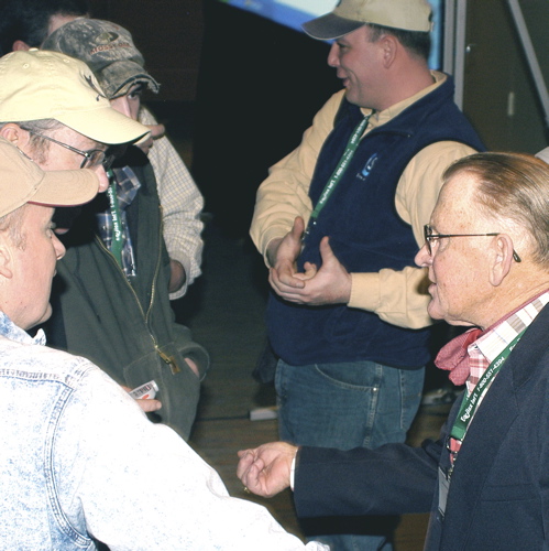 Talking at the International Hoof-Care Summit.