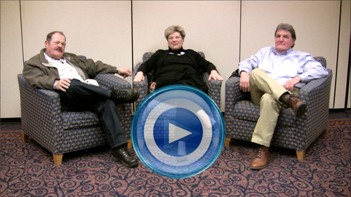 John Blombach, Ada Gates-Patton and Tom Wolfe