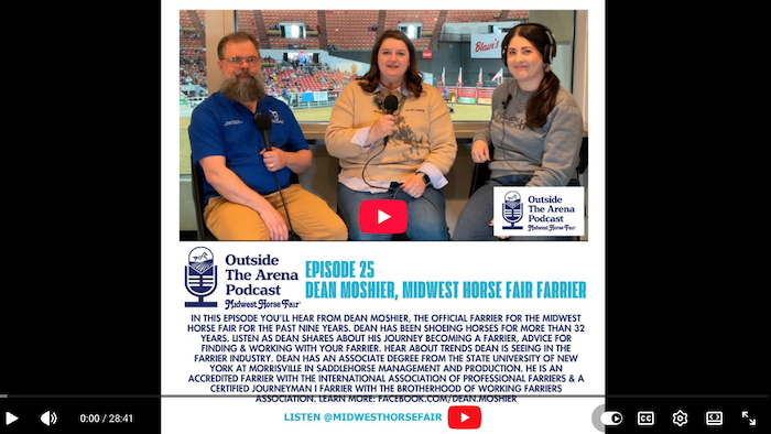 Dear Moshier Midwest Horse Fair