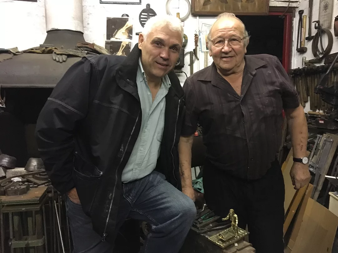 Grant Moon (left) and Douglas Bradbury (right)