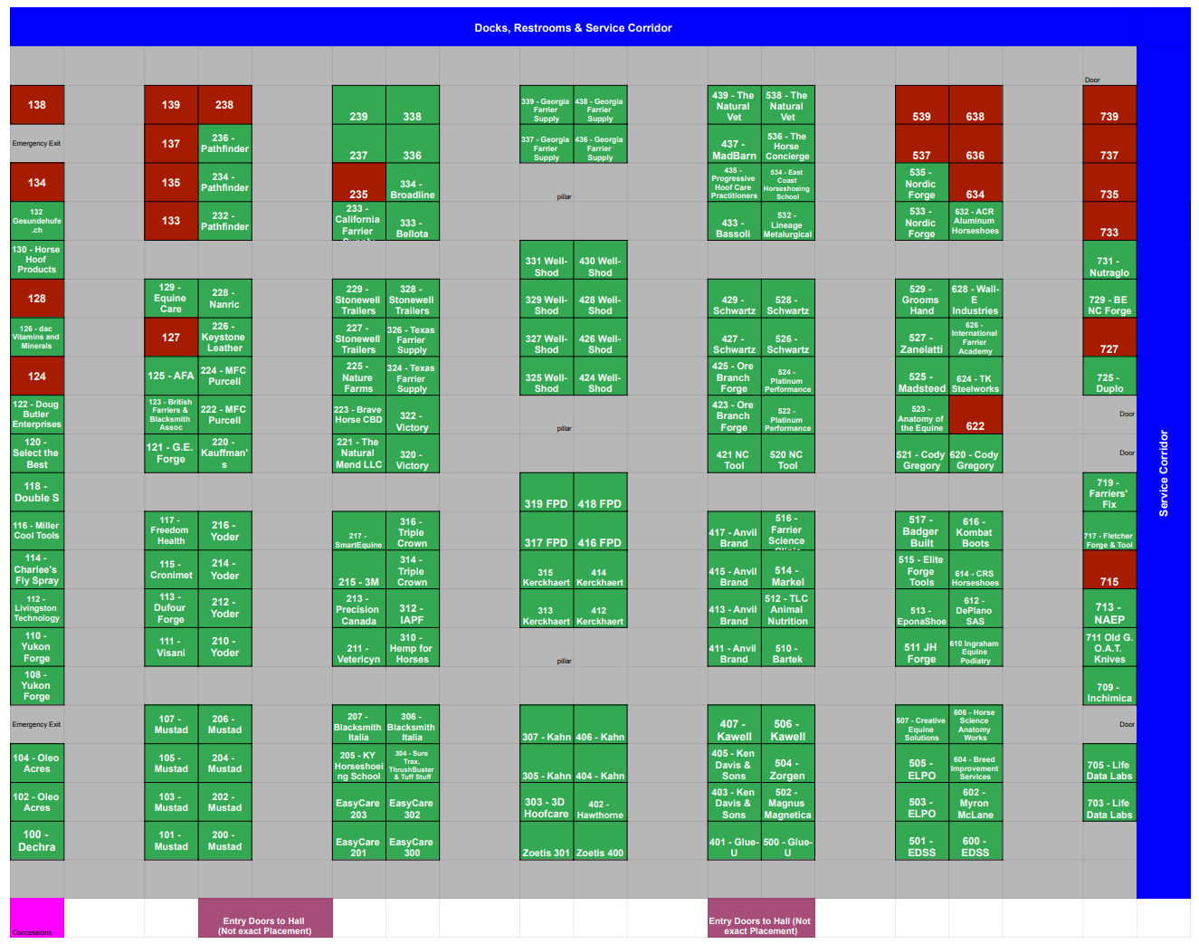 IHCS26 Booth Layout
