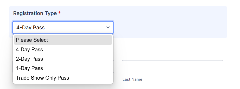Registration Type