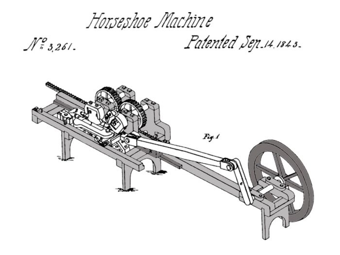 Henry Burden Horseshoe Machine