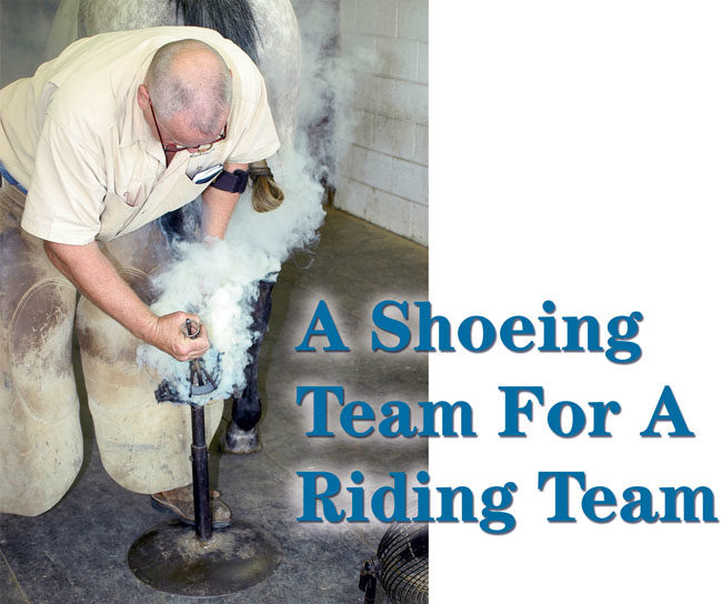 A Shoeing Team