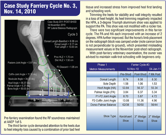 Trimming and the HoofPastern Axis 7/1/2011 American Farriers Journal