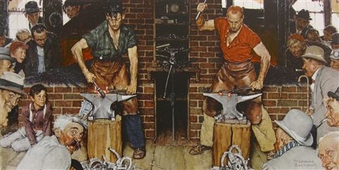 Rockwell painting