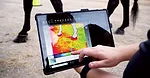 Rebecca-Nanney-calibrates-a-thermography-camera-during-a-horse-show.jpg