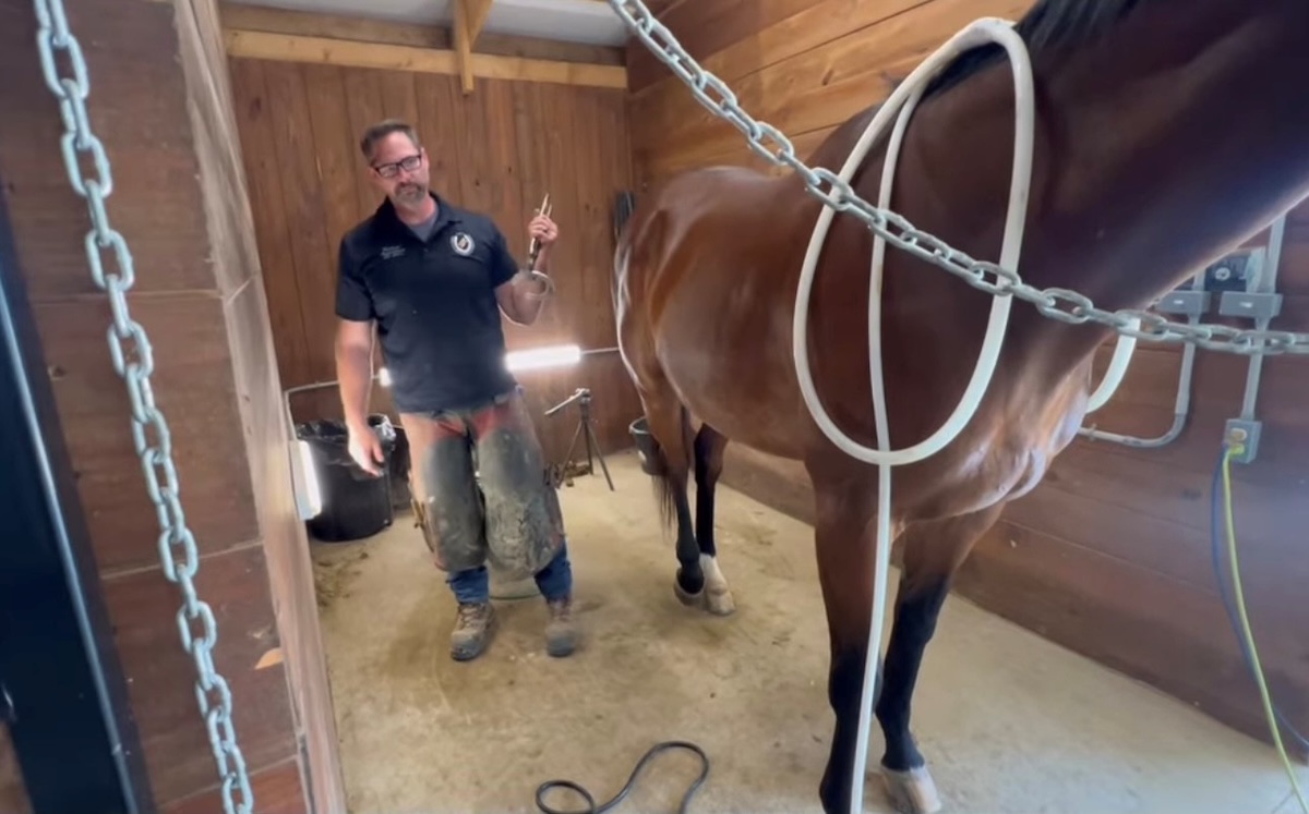 Richard Armentrout farriers week