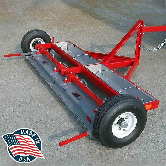 Shields Magnetics MKS 4000 Tow Behind Magnetic Sweeper | American