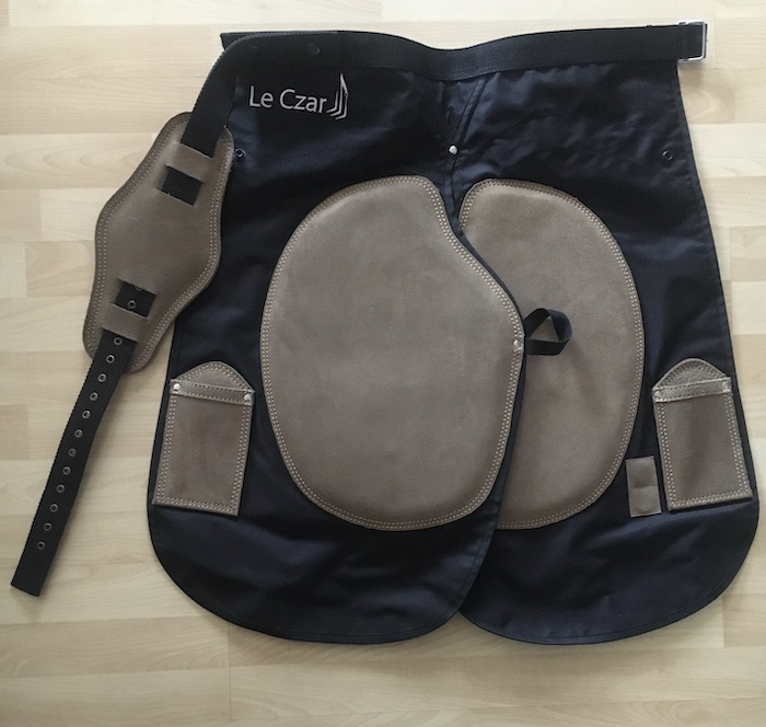 Precision Farrier Tools Cordura/Leather Padded Farrier Apron