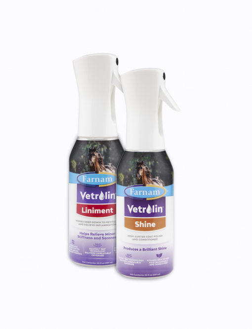 Central Garden & Pet Farnam Vetrolin Liniment Spray with Equiveil 360° Technology_0318 copy