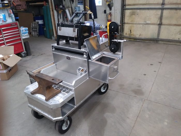 SomerSong Forge Portable Forge Cart | American Farriers Journal