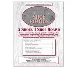 5 Shoes, 1 Shoe Board