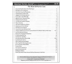 Book Of Farrier Lists - Download Only