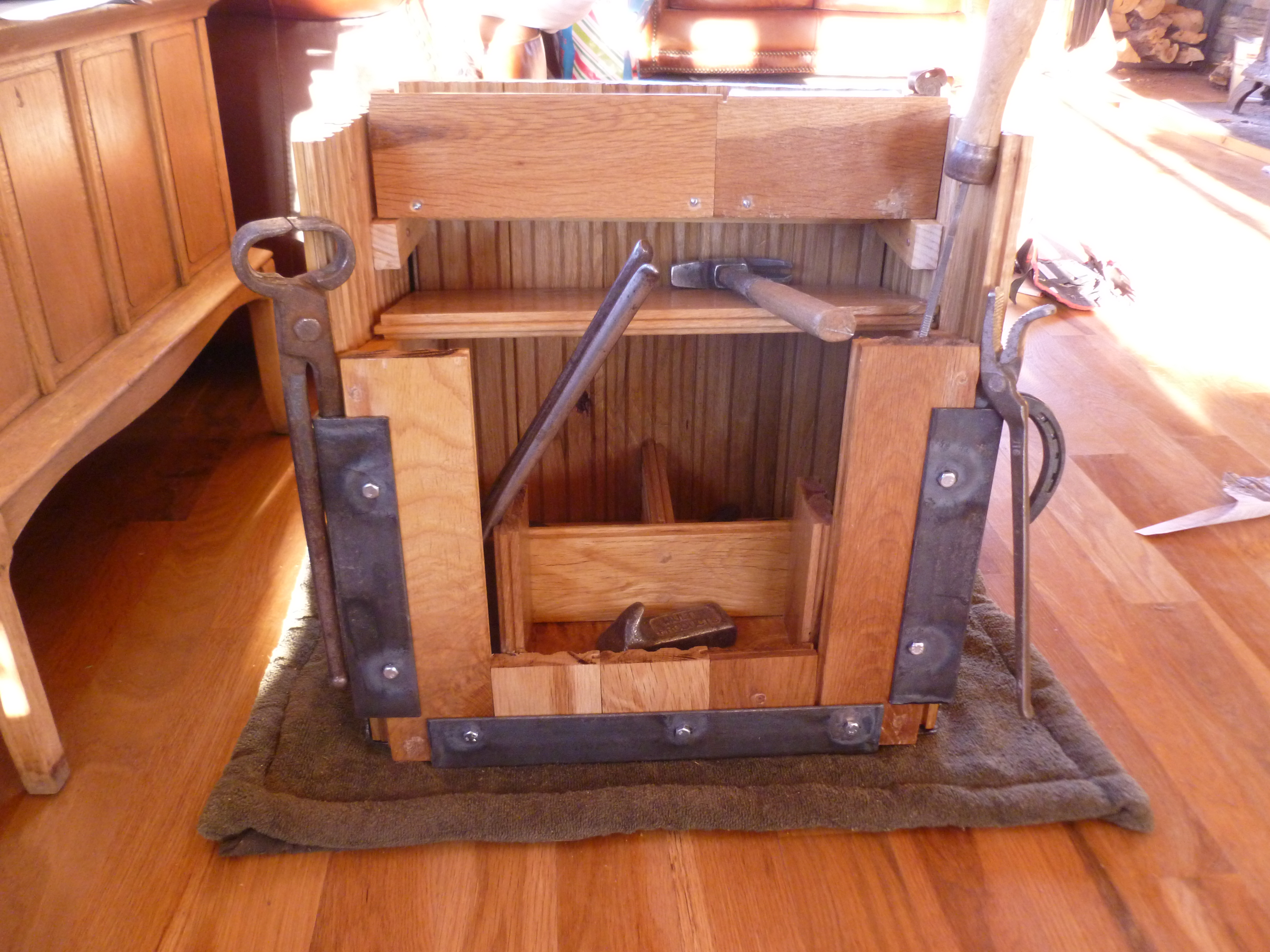 How To Make A Homemade Shoeing Box American Farriers Journal